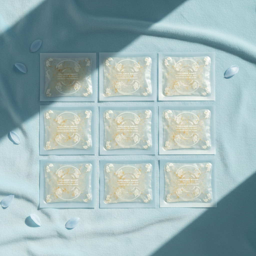 Glasswater Hydrogel Collagen Mask Set – Single Pack (5 Sheets)